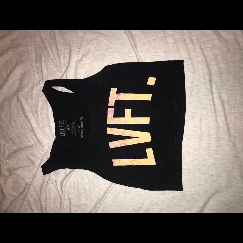 LVFT crop tank top